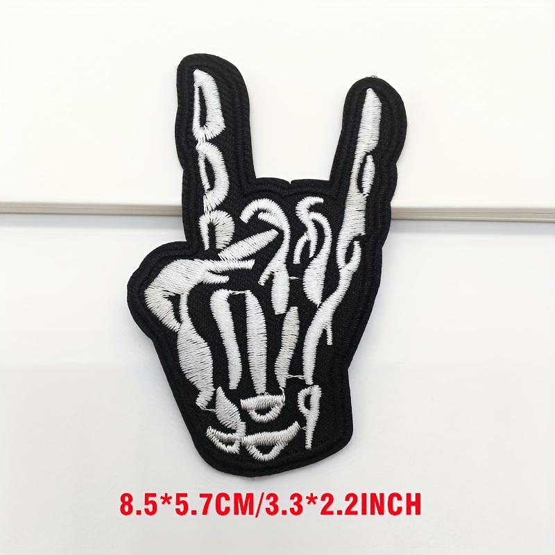 GIURKUU 6 Pcs Singer Embroidered Patches, Iron on Sew on Music Appliques  Patch, Funny Fashion Patch for Clothing, Jeans, Dress, Jackets, Hats,  Perfect