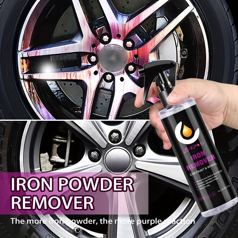 100ml Car Rust Removal Spray, Car Iron Remover Spray,Iron Powder Remover  for Car