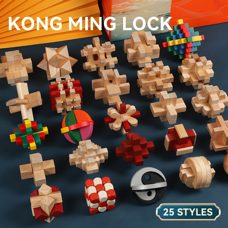Zapfen- Und Zapfenstruktur Demontage, Montage Spielzeug Weihnachtsgeschenk  Kong Ming, Ball Lu Ban Lock, Schnelle Und Sichere Online-kasse