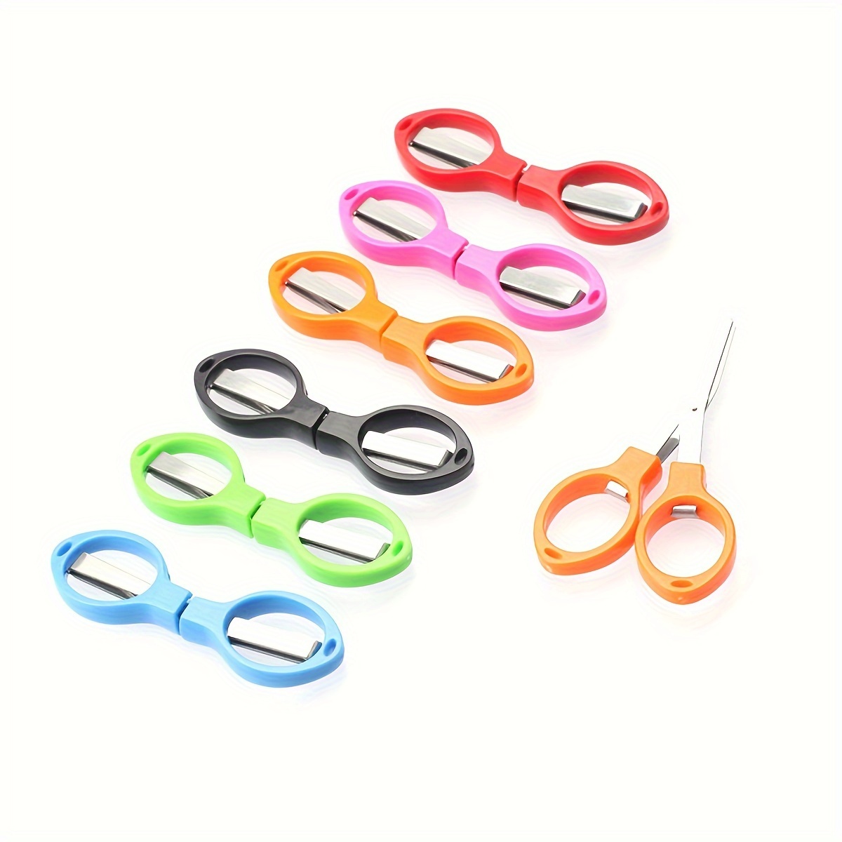 1 Stainless Steel Foldable Small Scissors, Sewing Scissors, Portable Mini  Scissors For Home And Travel Use, Sewing Notions