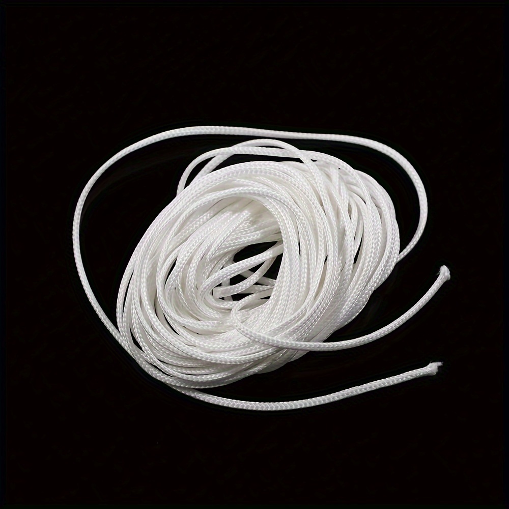 16 Strands Pe Fishing Line White Red Braided Fishing Line - Temu