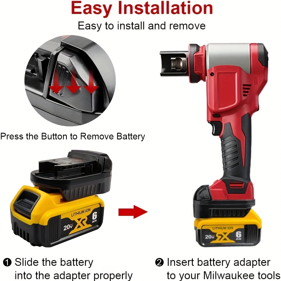 Upgrade Your Power Tool Battery With This 1pc Adapter For 20v