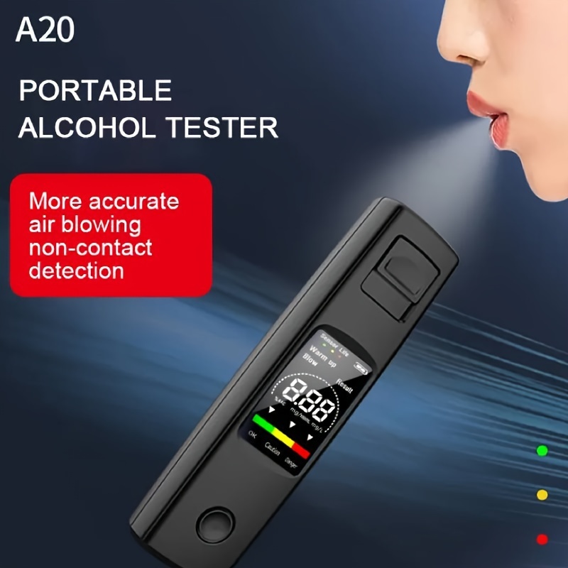 Alcohol Tester Blowing Air Type Detector Traffic Wine - Temu