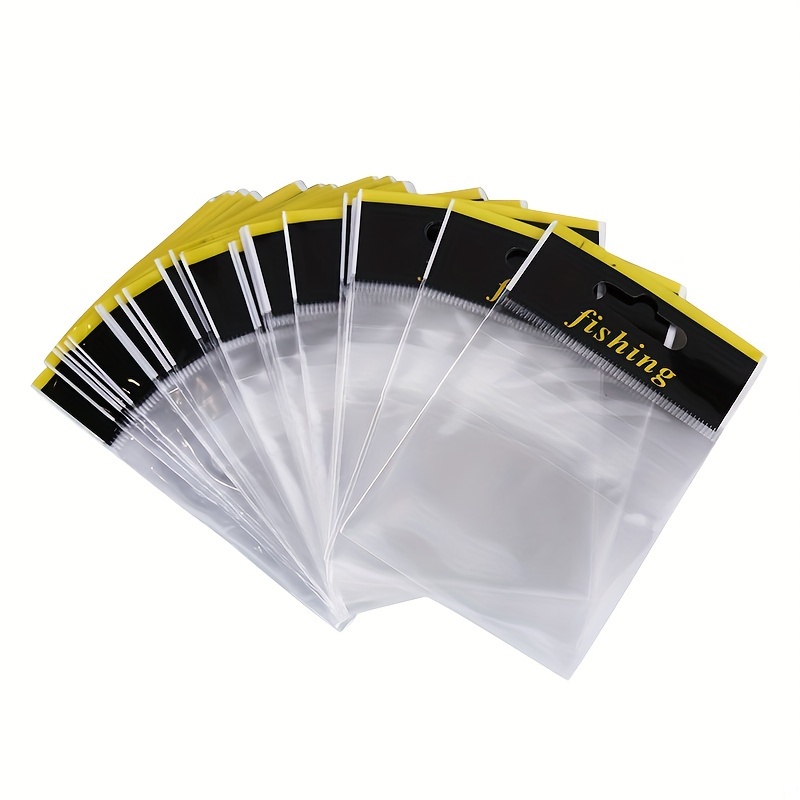 100pcs Small Fish Hook Storage Bags Fishing Accessories Bags
