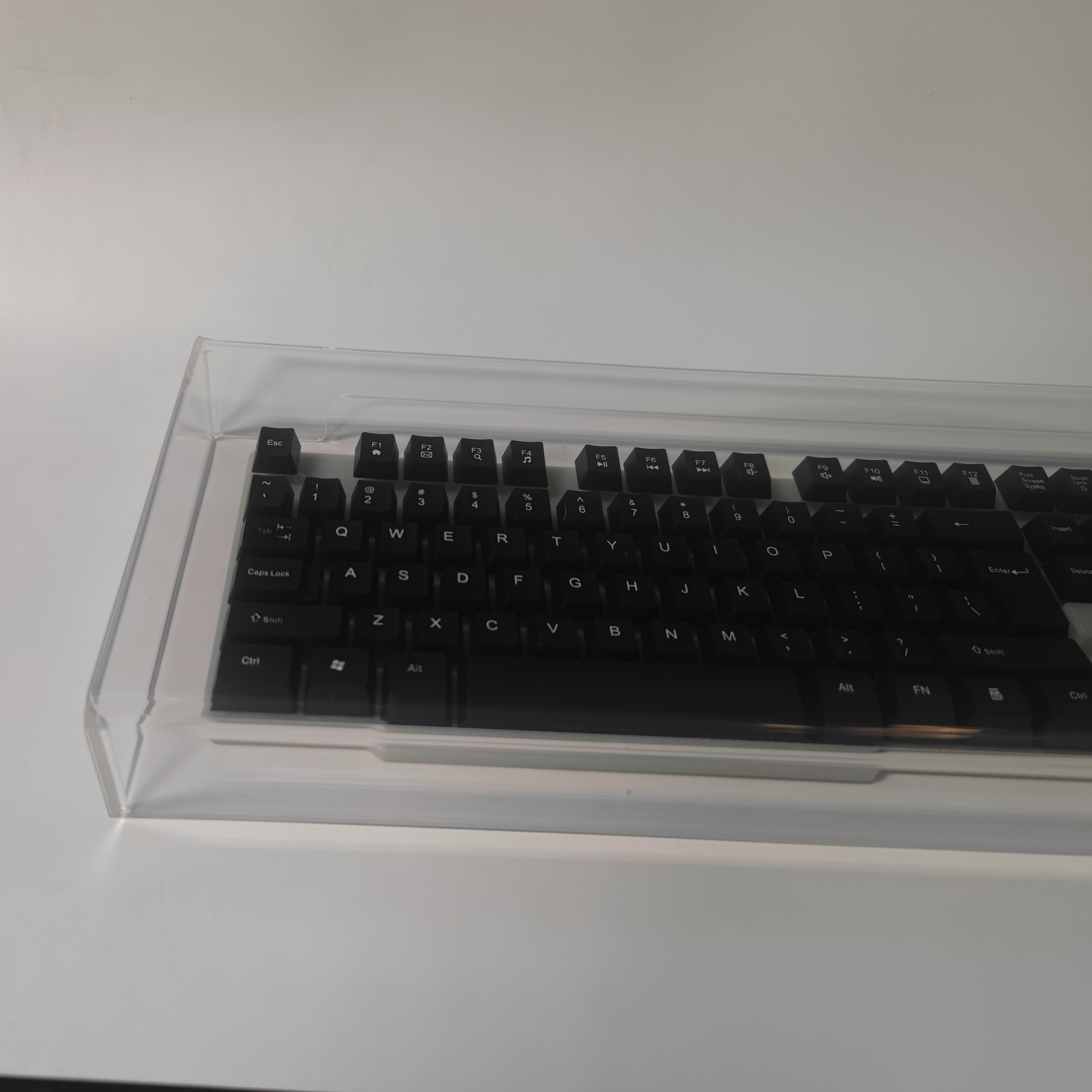 Housse anti-poussière pour clavier, transparent sur