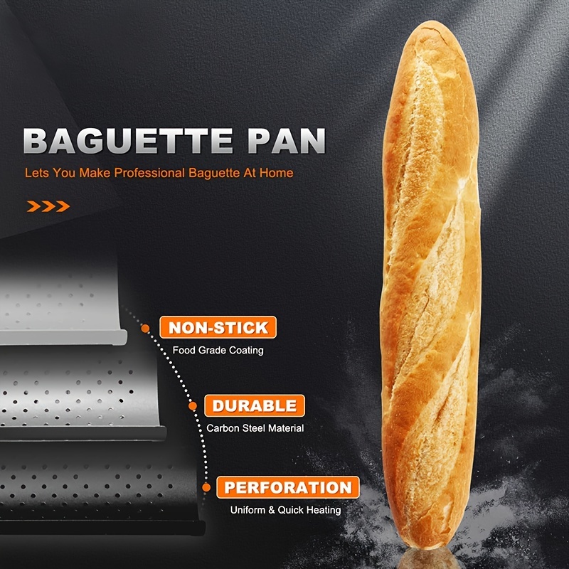 Plateau à Baguettes, Moule à Baguettes Moules à Pain Français Non Bâtonnets  