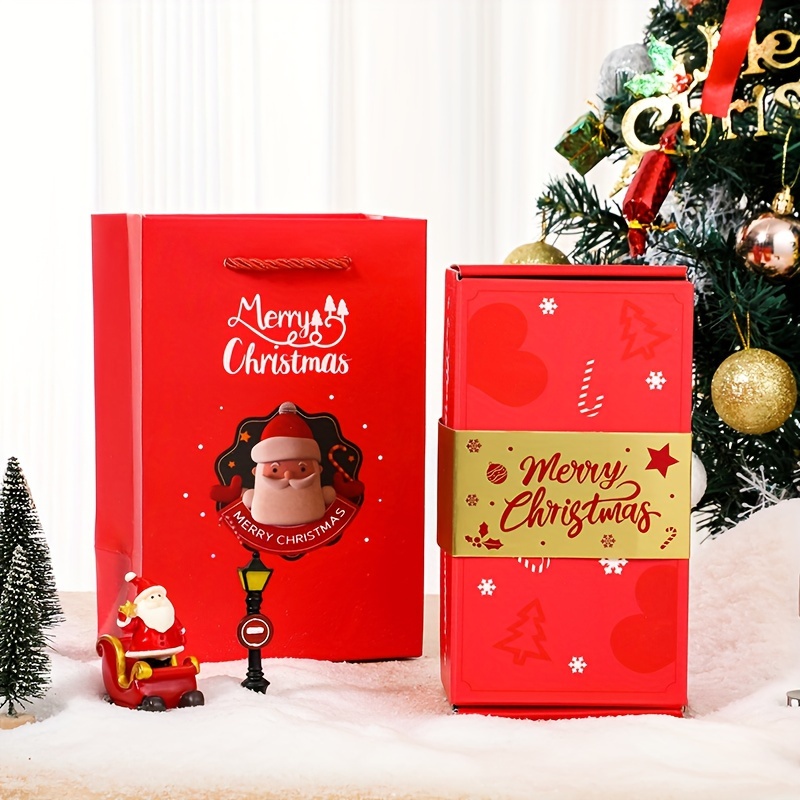 2023 Nouvelle enveloppe de lettre de Noël 10pcs au Père Noël Noël Bonbons  Sac cadeau Carte d'argent Arbre de Noël Ornament_g