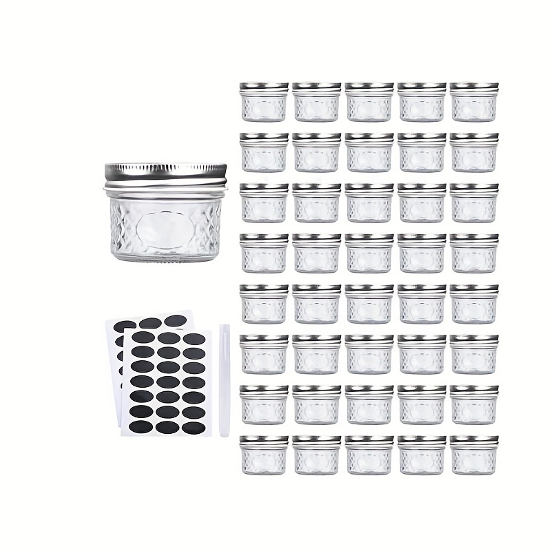 A2t55 Glass Jars With Regular Lids, Mason Jar With Airtight Lids