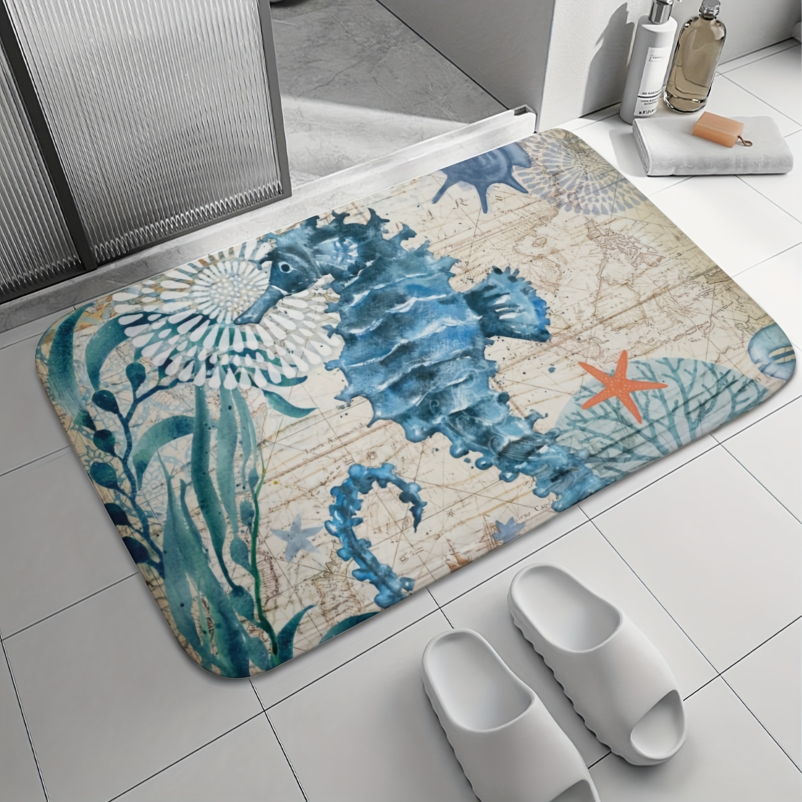 Nautical Doormat, Coastal and Beach Themed Doormats