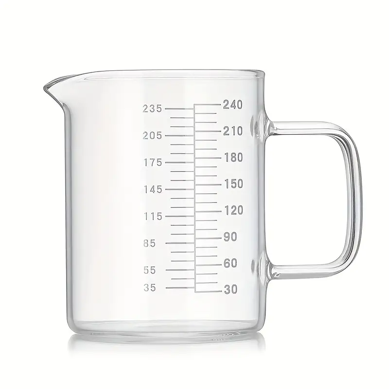Glass Measuring Cup [insulated Handle V shaped Spout] High - Temu