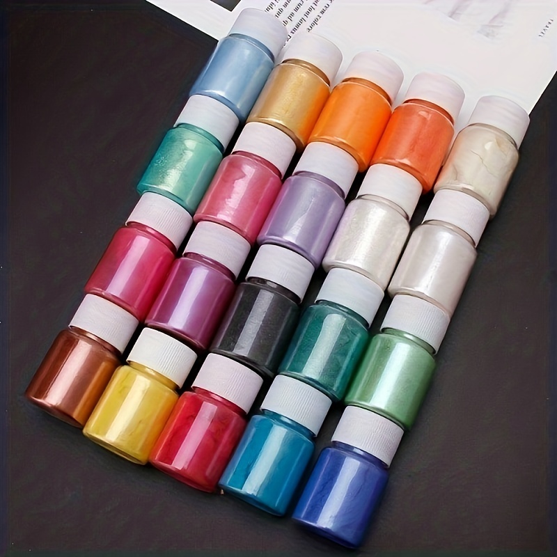 9 Colors Mica Natural Powder Pigment Epoxy Resin Adhesive Dye For Diy  Fashion Jewelry Making - Temu Cyprus