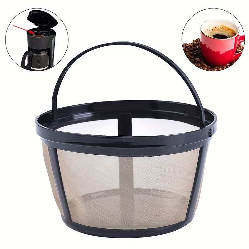 Reusable Coffee Filter For Ninja Dual Brew Pro Coffee Maker, 304 Stainless  Steel Replacement Coffee Pot Filters Compatible With Ninja Cfp301 Dualbrew Professional  Coffee Machines For Rv Outdoor Cooking Backyard Camping Picnics