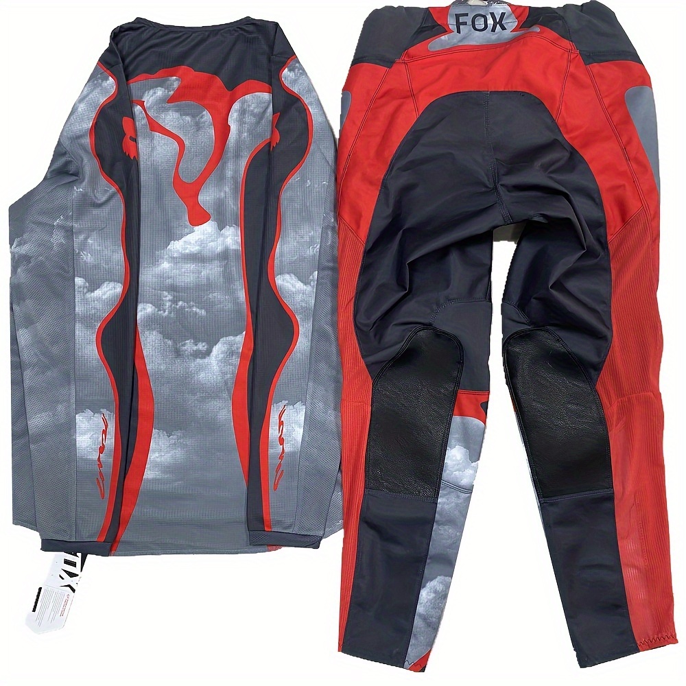 2024 180 Atlas Gris/rojo Gear Set Jersey Pantalones Mx Combo Moto Enduro  Atv Equipo Hombres Dirtbike Traje Adulto, Ahorre Ofertas