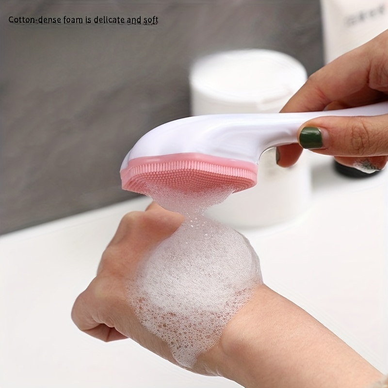 Silicone Facial Scrubber Exfoliating Brush for Skincare