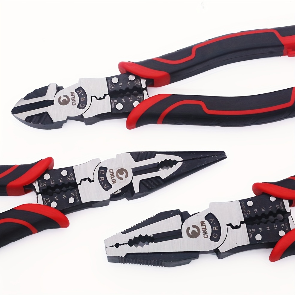 Diagonal Pliers Multi Functional Electrical Wire Cable - Temu