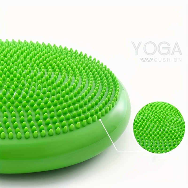 Cojín de Pedal de equilibrio de equipo de entrenamiento impermeable anti  TPE Yoga para Fitness Verde Cola Cojín de yoga