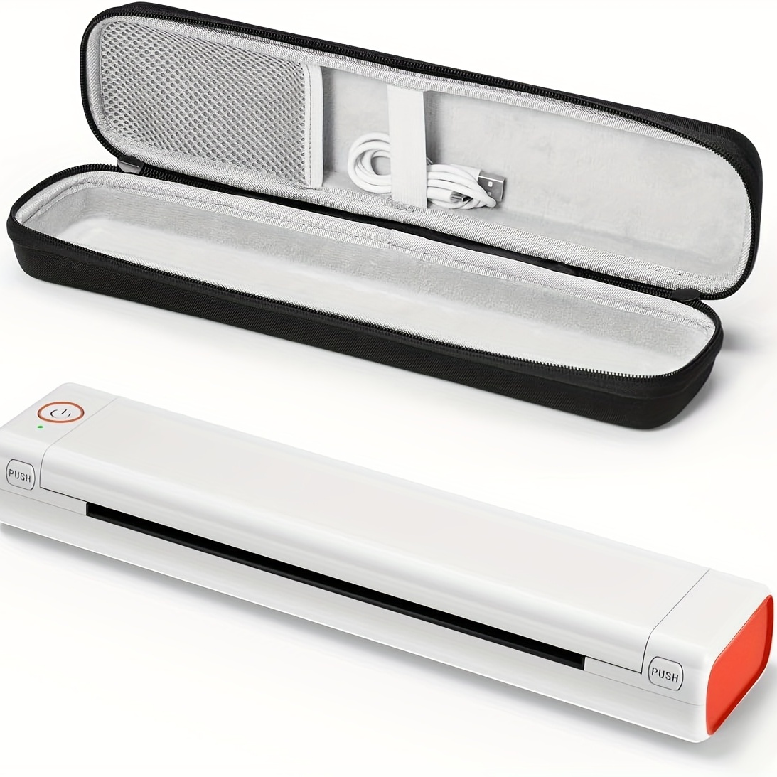 Impresora térmica inalámbrica portátil Bluetooth – Impresora compacta sin  tinta para viajes, teléfono y laptop, impresoras pequeñas para uso