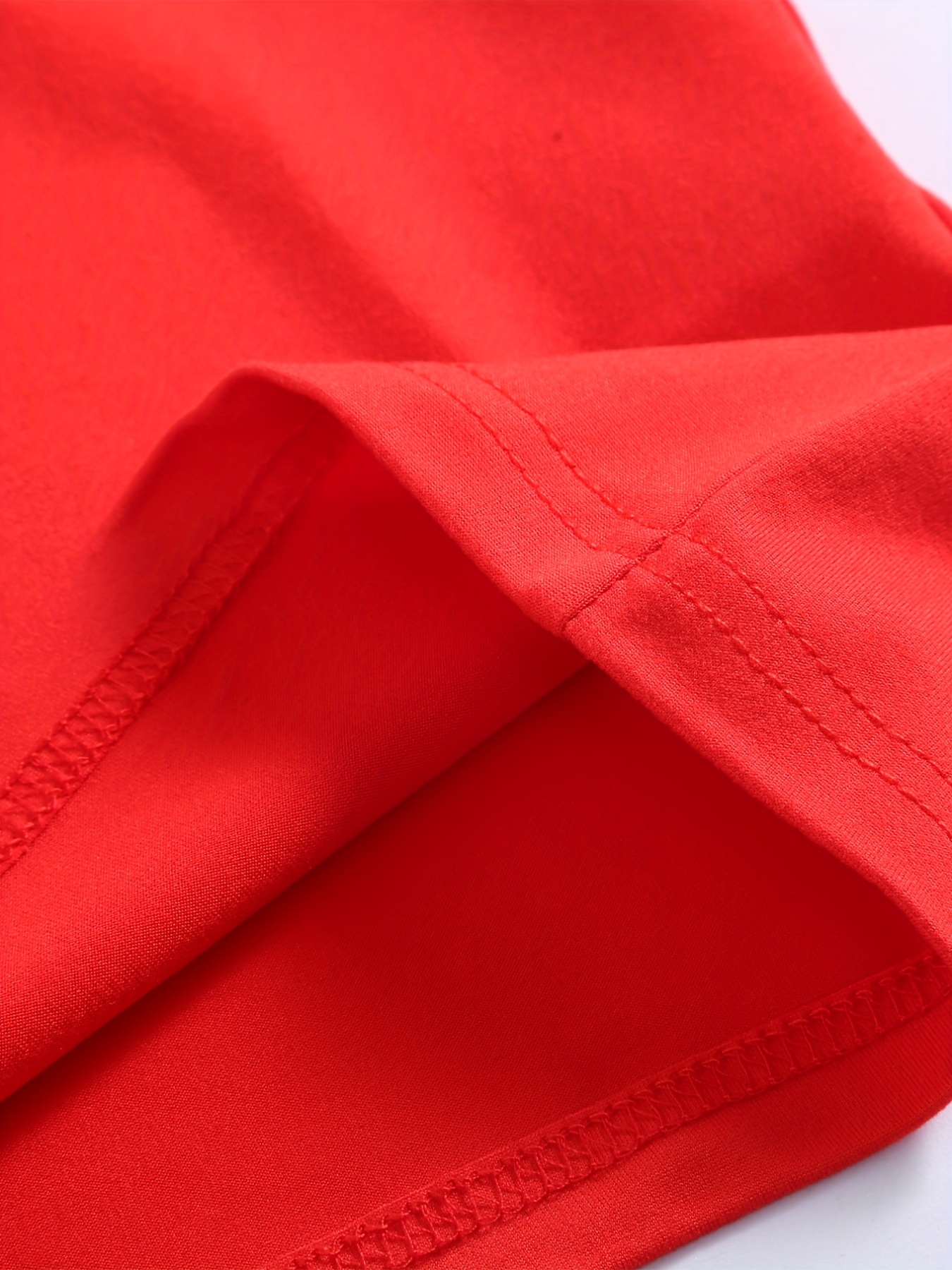 Crimson Cotton-Jersey Drawstring Shorts