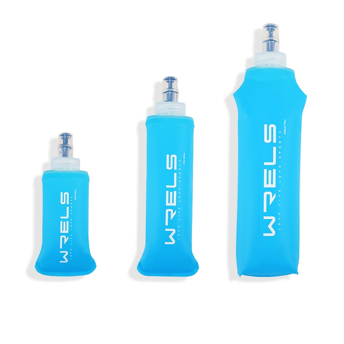 Foldable Soft Flask Water Bottle With Protective Mouthpiece - Temu
