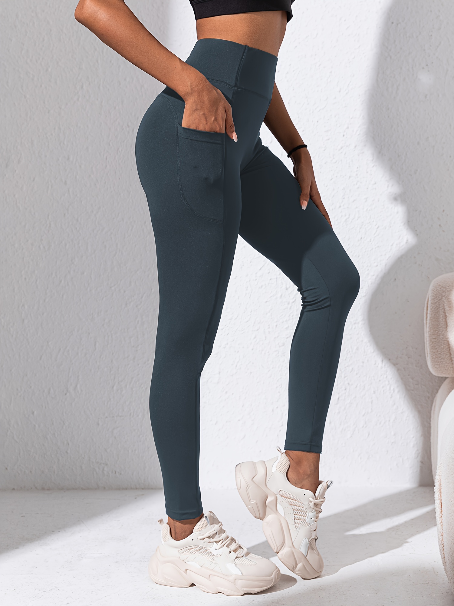 Women's Solid Color Hip Lift Seamless Jacquard High Waist Quick Dried  Sports Fitness Yoga Pants Yoga Pants High, G, Large : : Clothing,  Shoes & Accessories