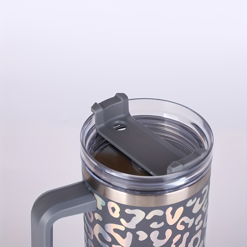 Leopard Print Water Bottle Double Vacuum Insulated Tumbler - Temu