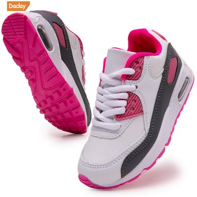daclay kids basketball shoes breathable running air cushion shoes for spring and autumn casual sneakers for girls boys school students teenager