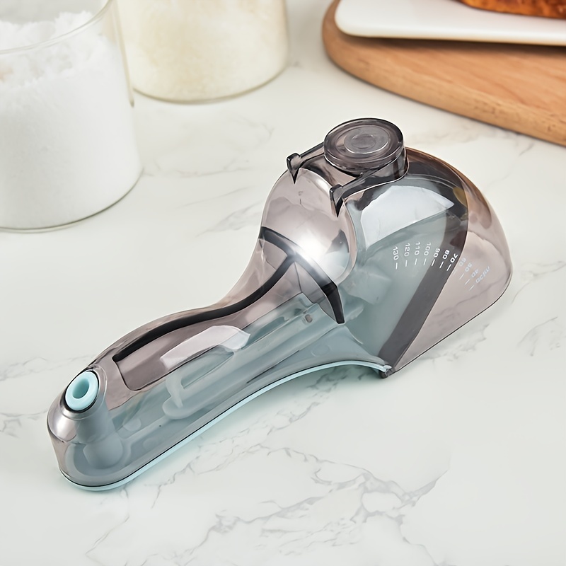 Portable Measuring Spoon, Adjustable Sliding Cover Metering Spoon, Hangable  Design Multifunctional Precise Seasoning Control Quantitative Spoon, Baking  Tools, Essential Kitchen Gadget Tool - Temu