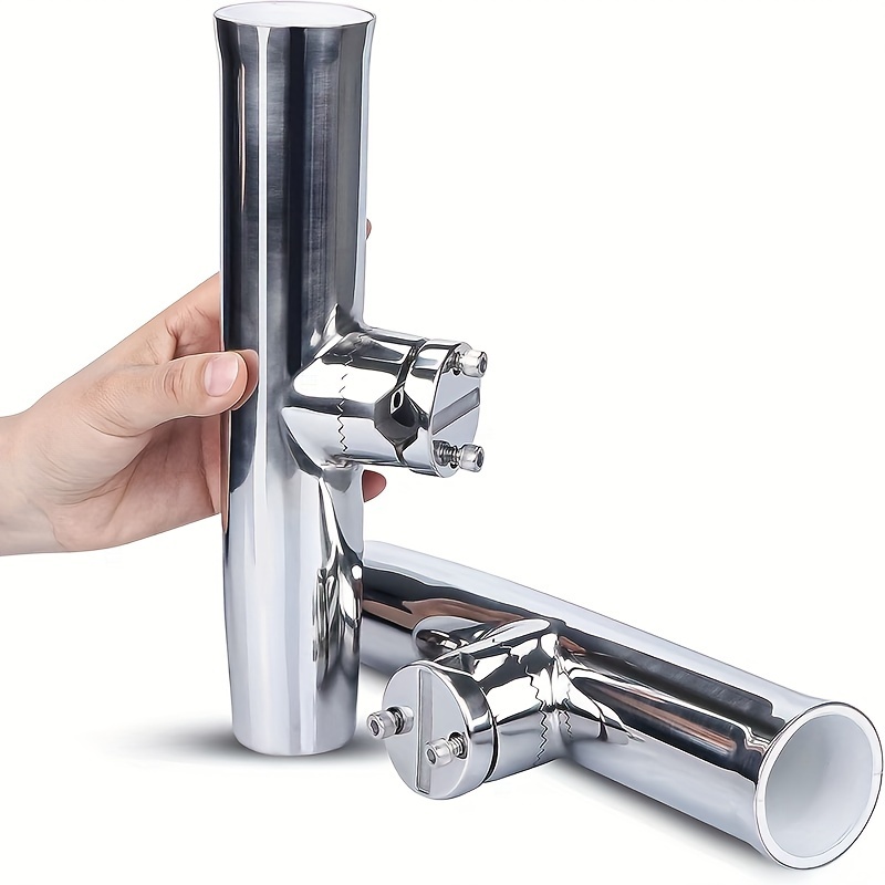 stainless steel boat clam-on fishing rod holders by stainless