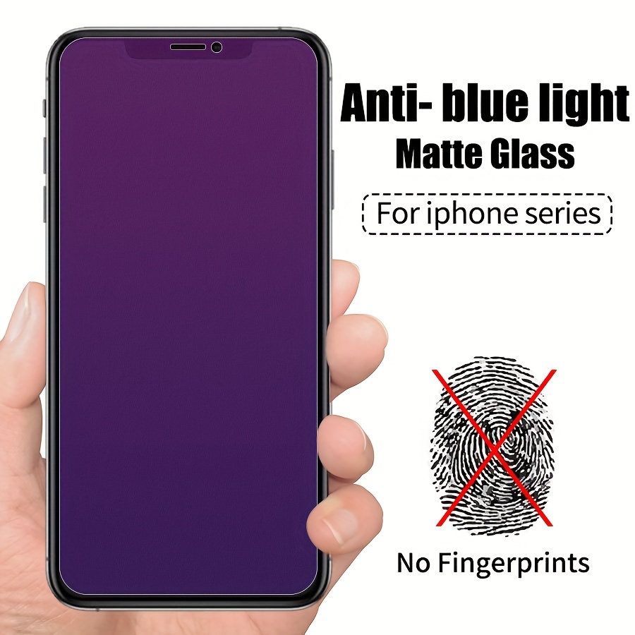 for iPhone 8 Plus/7 Plus/6s Plus Anti-Blue Light Screen Protector Tempered  Glass