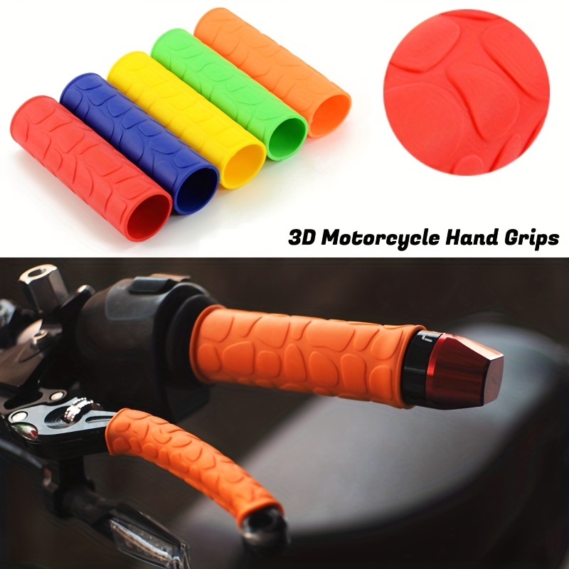 Motorcycle Modified Accessories Colorful Hand Grip Cover Non - Temu