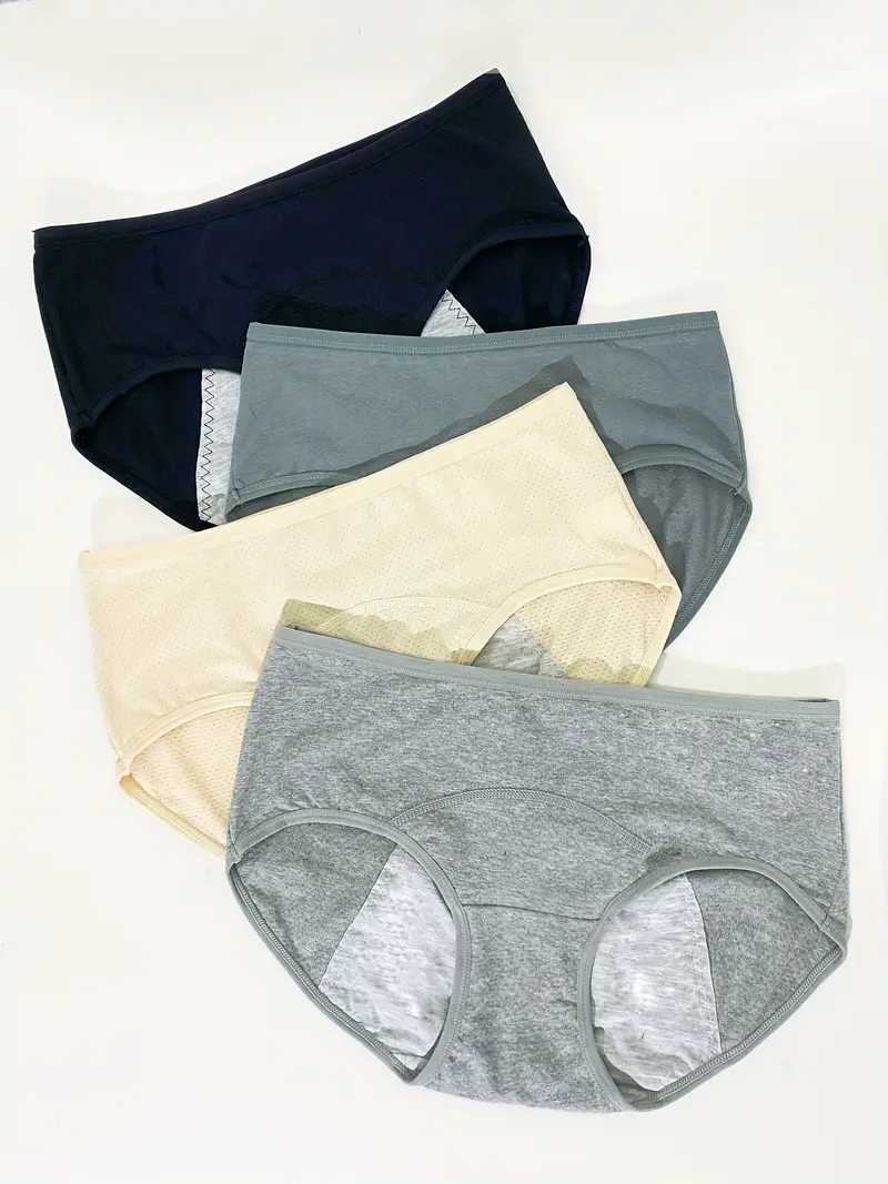 Menstrual Period Panties Comfy Breathable Full coverange - Temu