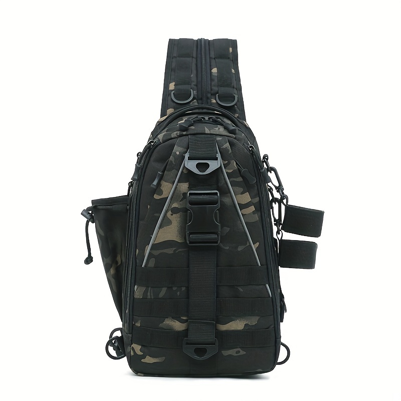 OSAGE RIVER Fishing Tackle Backpack with Fishing Rod Holder, Large Fis –  Comocase