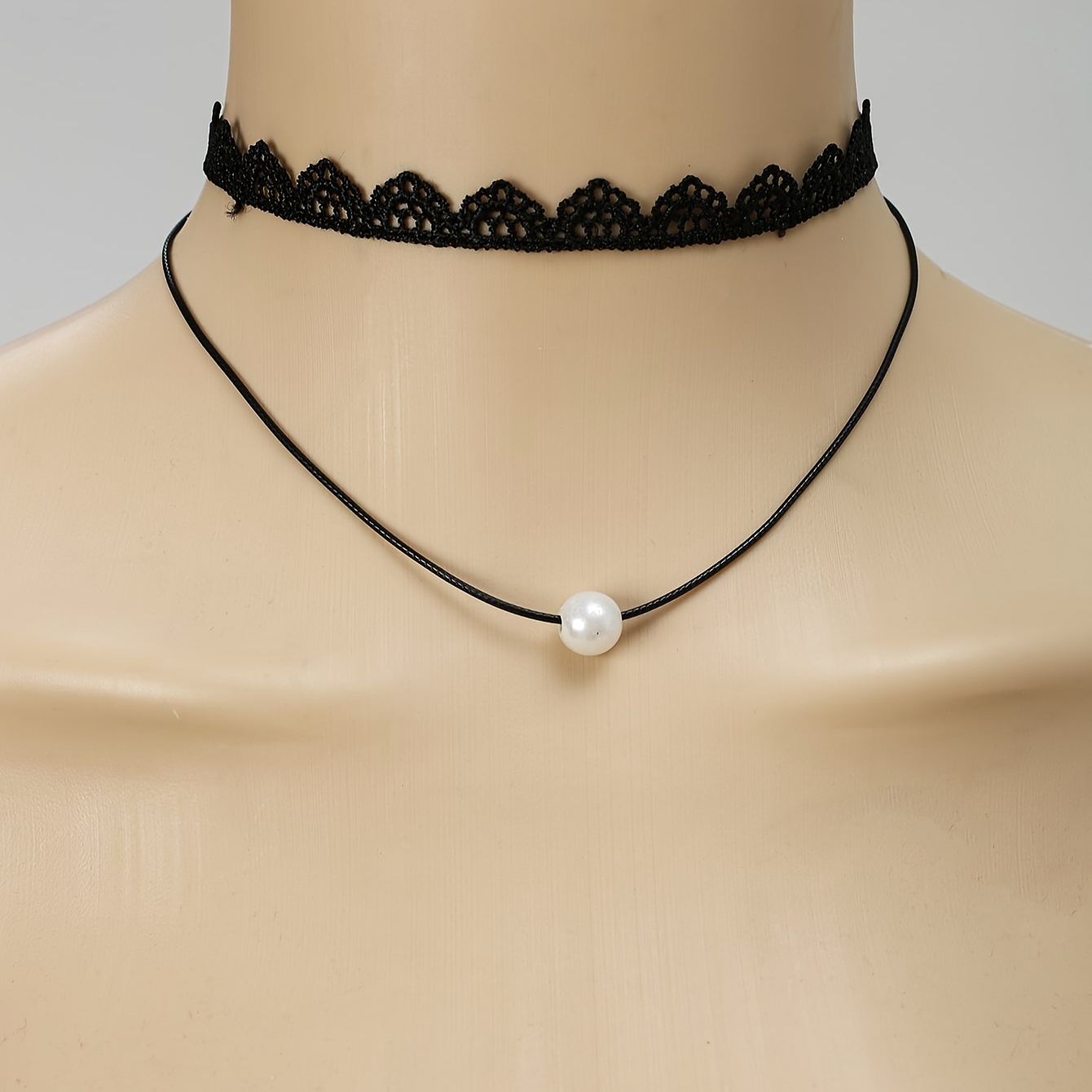 Gothic Black Braided Choker Collar Necklaces Classic Choker - Temu