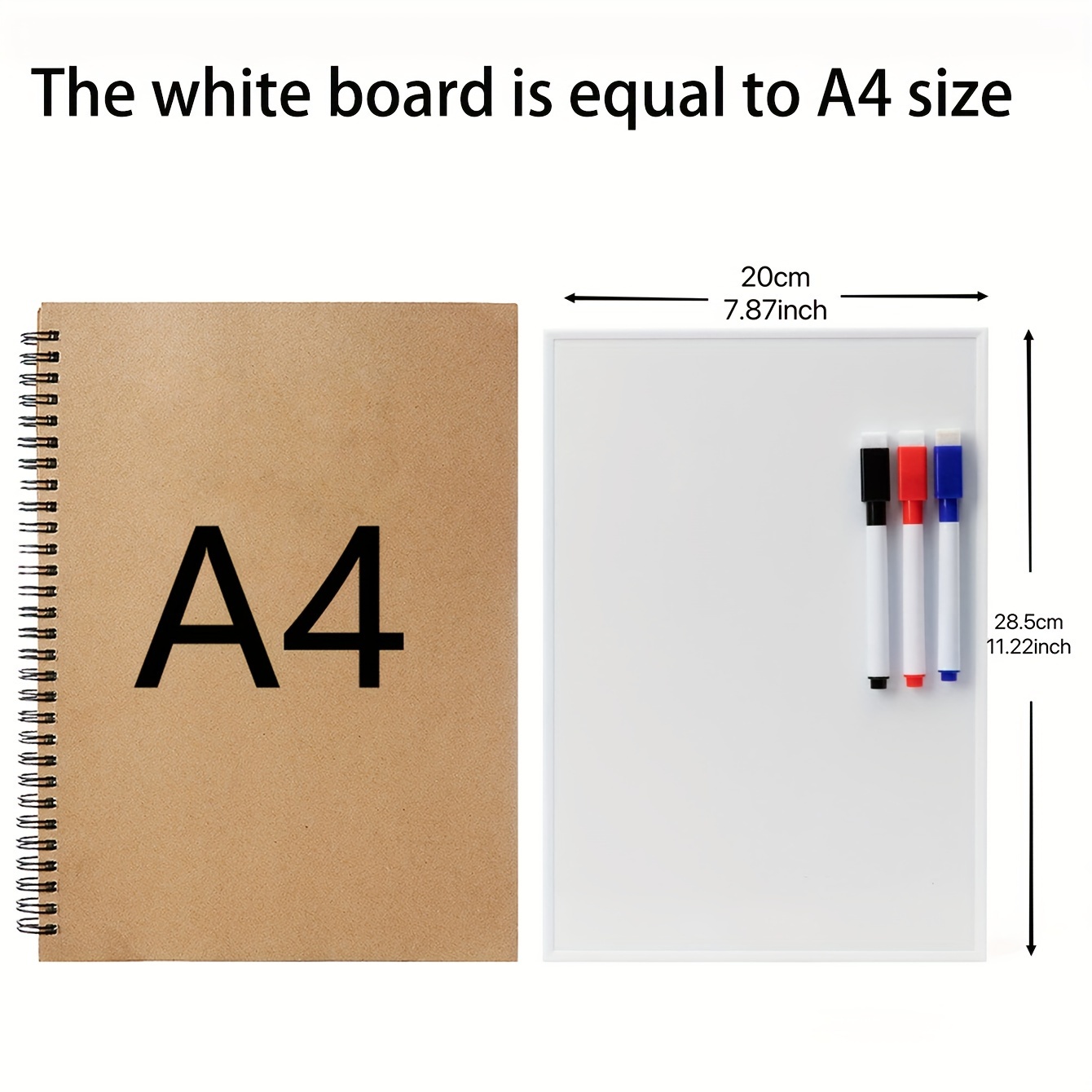 Master of Boards® Tableau blanc magnétique | Memo Board | effaçable à sec |  Parfait pour le bureau ou pour la cuisine