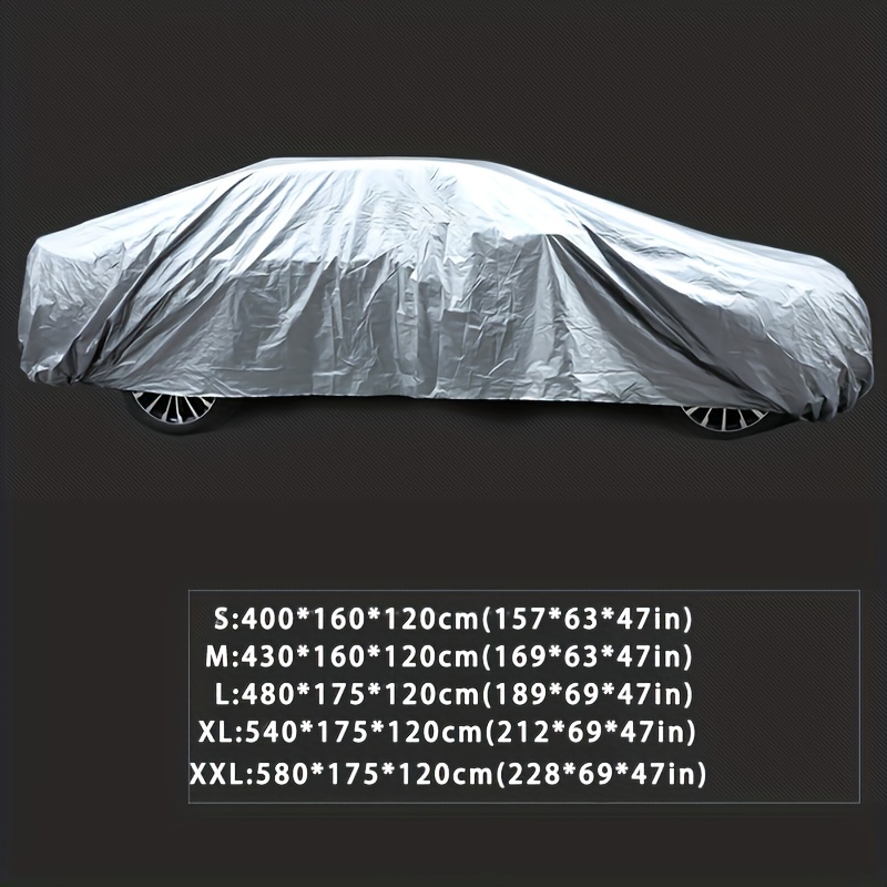 Universal Car Covers Indoor Outdoor Full Auot Cover Sun Uv Snow Dust  Resistant Protection Cover For Suv, S-3xl