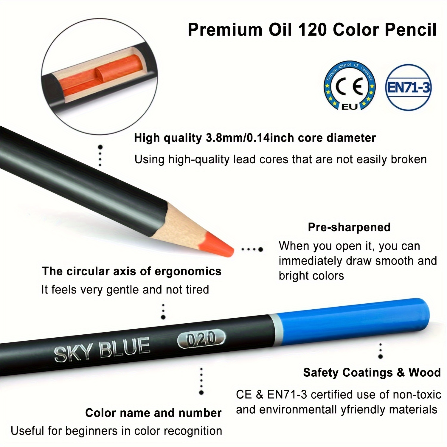 Utility Storage Box - Bright Color Multi Purpose Pencil Box for
