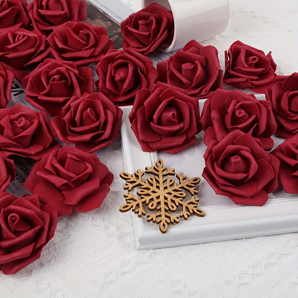 30cm giant foam rose artificial flower wedding party decoration
