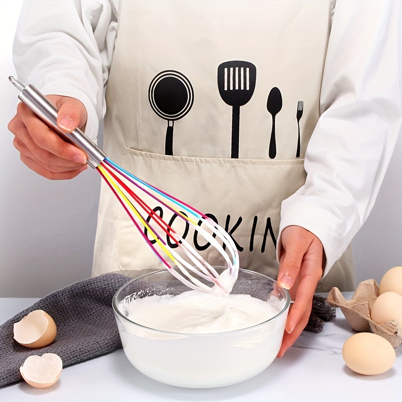 Food Grade Non-Stick Kitchen Utensils Silicone Cooking Egg Whisk for  Stirring Baking - China Silicone Egg Whisk and Silicone Kitchen Utensil  price