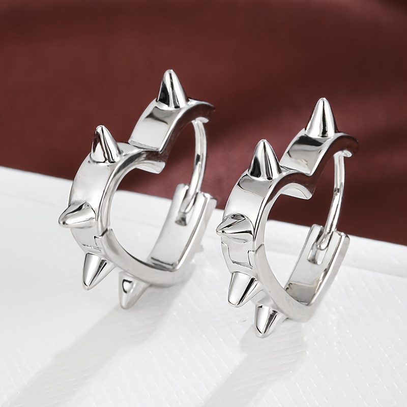 E-shop 1 Paar exquisite herzförmige Steckerohrringe für Damen