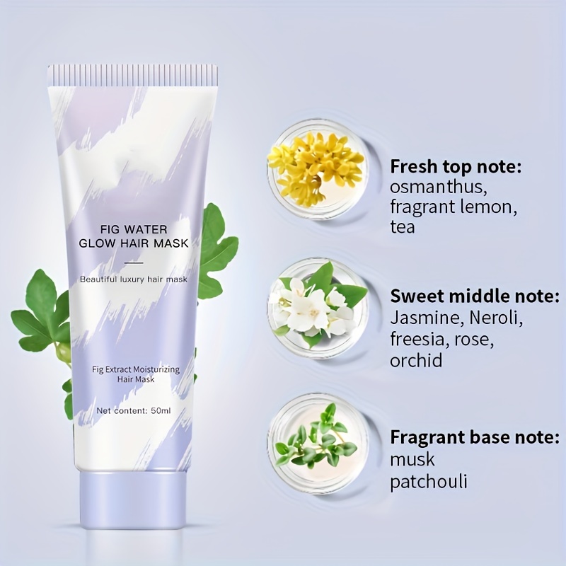 Fig Water Glow Hair Mask - Repairs Damaged Hair