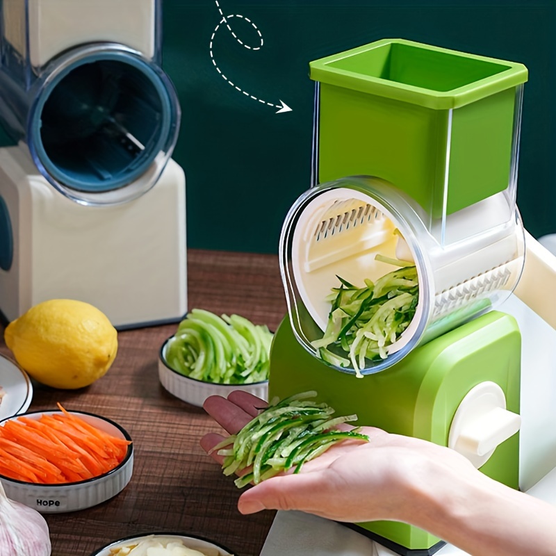 Manual Vegetable Chopper Rotate Vegetable Cutter Fruit - Temu