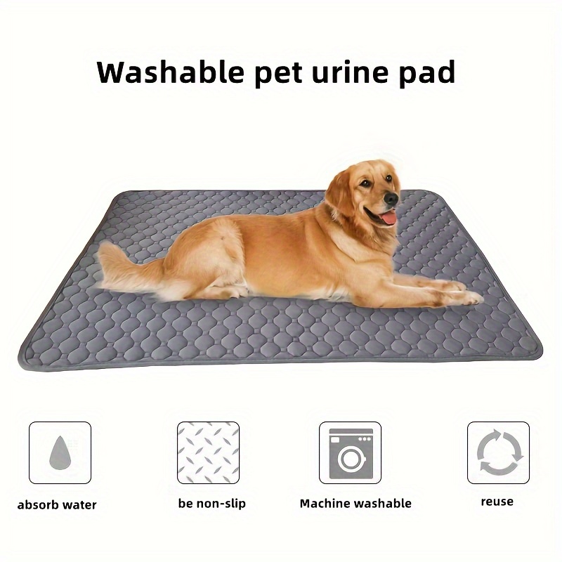 1PC Pet Reusable Thicken Dog Urine Pad Pet Training Mat Absorbent