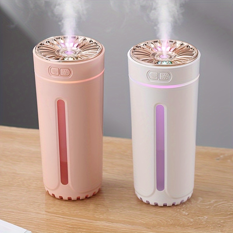  Humidificador de aire alimentado humidificador USB 7.4 fl oz  oficina coche viaje Hoom : Hogar y Cocina