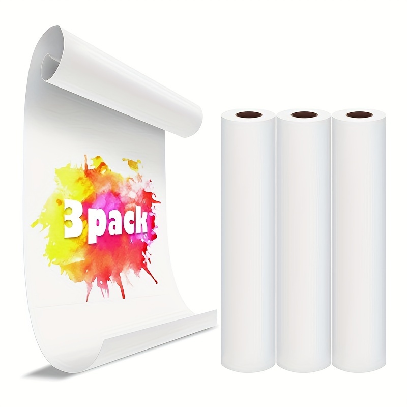 Paper Roll Drawing White Painting Easel Sketch Blank Wrapping Kids