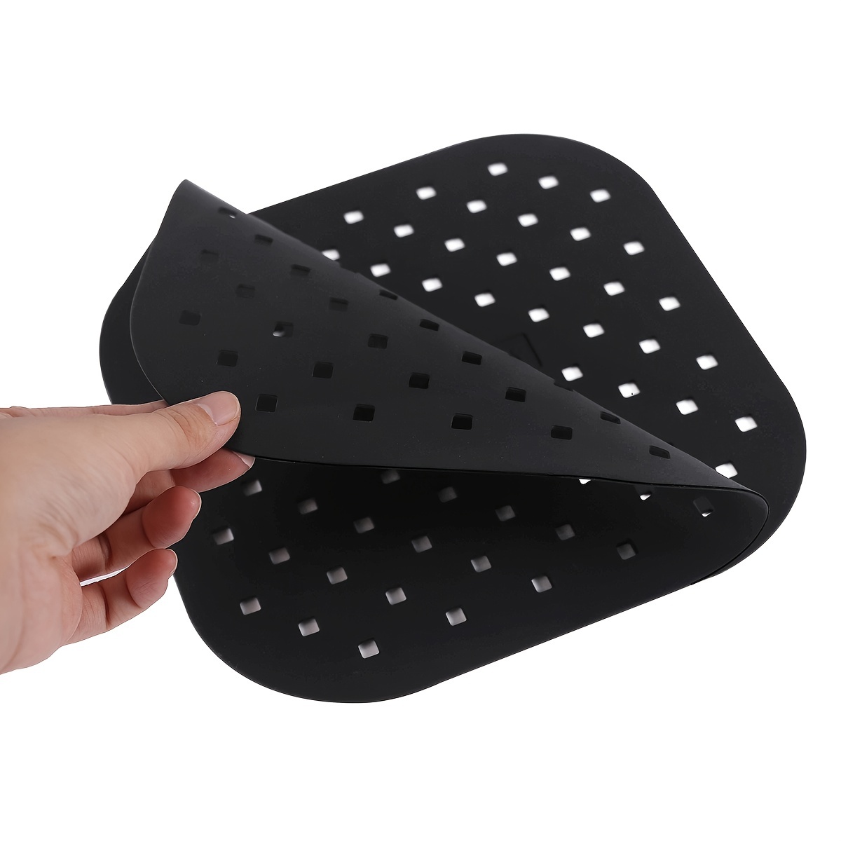 Reusable Air Fryer Silicone Liners, Silicone Air Fryer Liners Mat, Washable  Square Heat Resistant Mat For Air Fryer - Temu