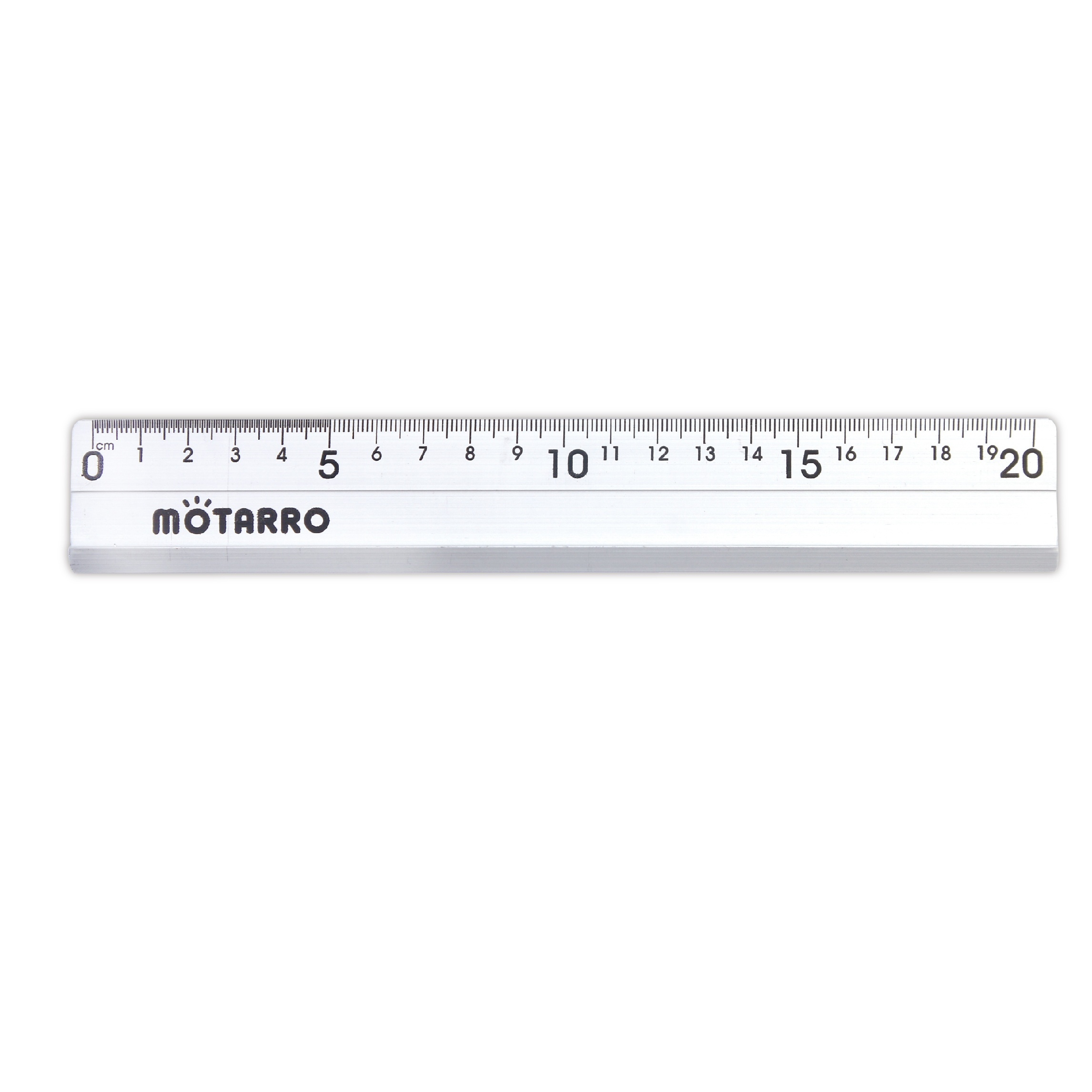 8 Inch Aluminum Non Slip Rulers For Drawing, Centimeters Scales Ruler For  Precise Work, School And Home