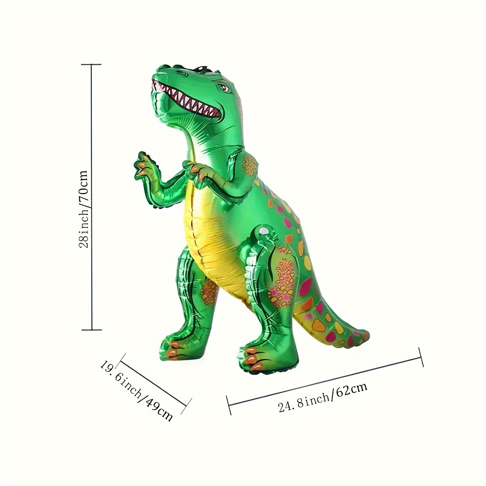 Image of 1pc Large 3d Walking Dinosaur Balloon Tanystropheus Dragon Foil Balloon Birthday Party Favors Supplies, Photo Decoration Still Life Decor, Photography Photo Background, Summer Party Decor