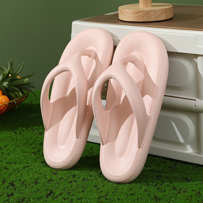 Women's Thick Sole Flip Flops Anti Skid Slides