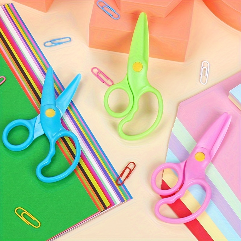 Plastic Safe Scissors, Lace Safe Scissors, Plastic Hand Album