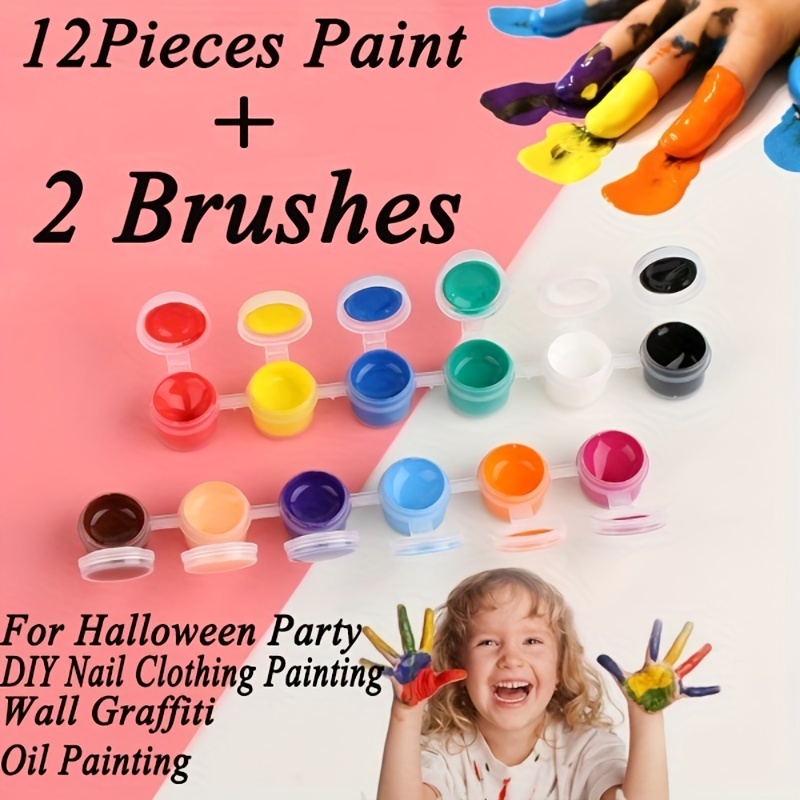 Ensemble de peinture pour le visage des enfants Party Halloween